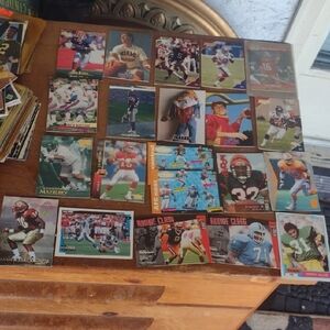Vintage Football Trading Cards Collection